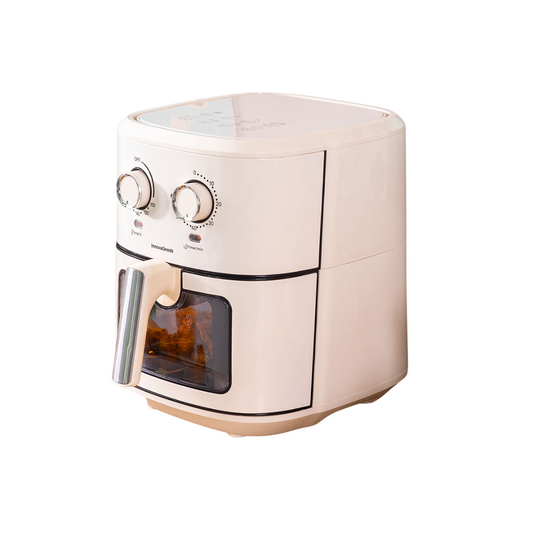 Varmluftsfrituregryde 6,5 L – Retro airfryer 1700 W